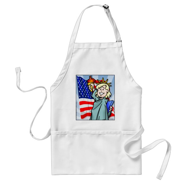 USA ADULT APRON (Front)