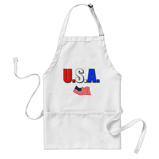 USA ADULT APRON (Front)