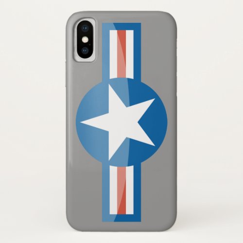 USA Aircraft Roundel iPhone case