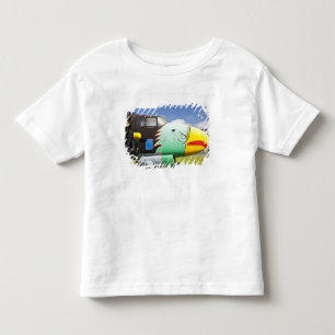 USA, Alabama, Mobile. Battleship Memorial Park, Toddler T-shirt