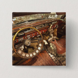 USA, Alabama, Tuscumbia. Alabama Music Hall of 2 Pinback Button