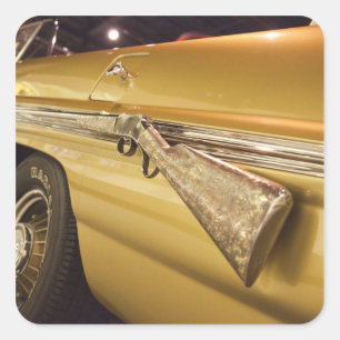 USA, Alabama, Tuscumbia. Alabama Music Hall of Square Sticker