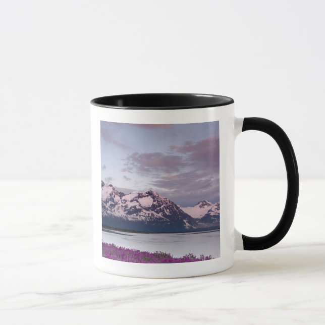USA, Alaska, Alsek River Valley. View of Alsek Mug (Right)
