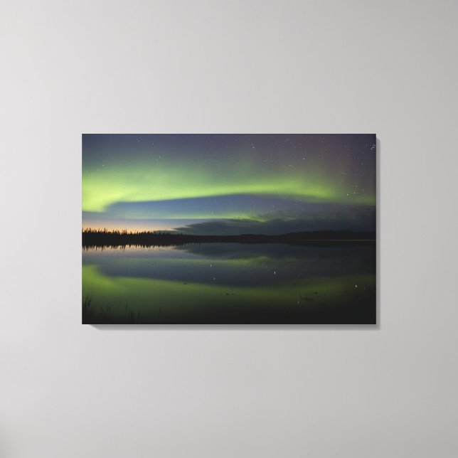 USA, Alaska, Arctic Circle, Bettles. The Canvas Print (Front)