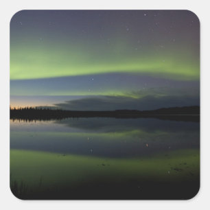 USA, Alaska, Arctic Circle, Bettles. The Square Sticker