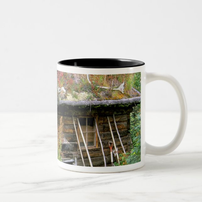 USA, Alaska, Denali National Park, Kantishna. Two-Tone Coffee Mug (Right)