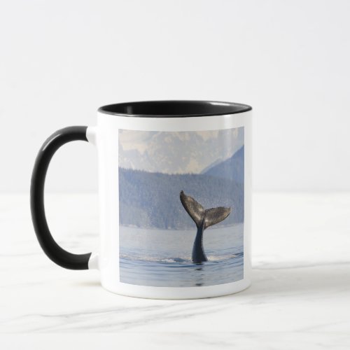 USA Alaska Icy Strait Humpback Whale calf Mug