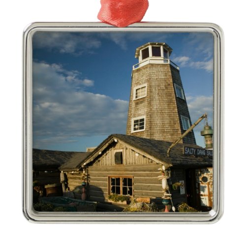 USA, ALASKA, KENAI PENINSULA, HOMER: Homer Spit Metal Ornament