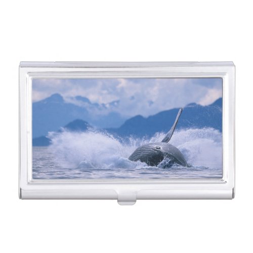 USA Alaska Tongass National Forest Humpback 4 Business Card Case