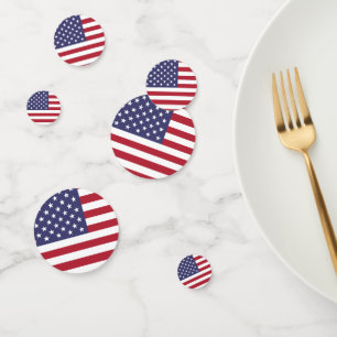 USA / America Confetti, party, American Flag Confetti