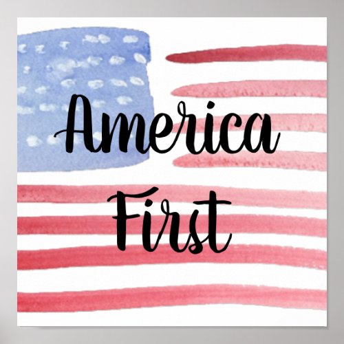 USA America First   Poster