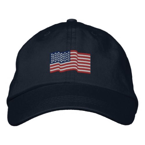 USA America Flag Stars n Stripes Embroidered Cap