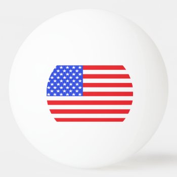 Usa America Red White Blue Pingpong Balls by CricketDiane at Zazzle