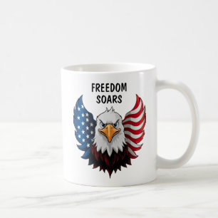 USA American Eagle Flag Coffee Mug