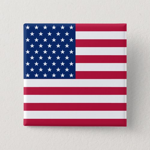 USA American Flag 4th of July Patriotic Election Pinback Button
