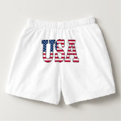 USA American Flag Boxer Shorts (Back)
