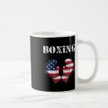 Usa American Flag Boxing Gloves 4th Of July Patrio Coffee Mug<br><div class="desc">Usa American Flag Boxing Gloves 4th Of July Patriotic</div>