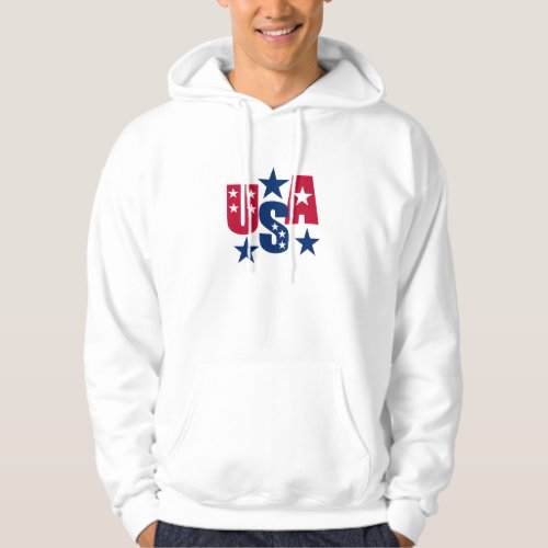 USA American Flag design Hoodie