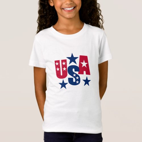 USA American Flag design T_Shirt