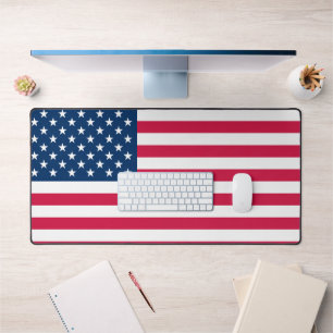 USA American Flag Desk Mat