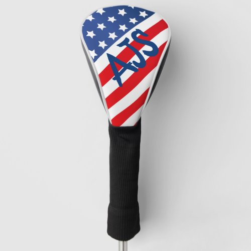 USA American Flag Golf Head Cover