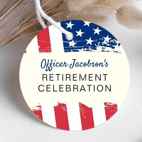 USA American Flag Military Retirement