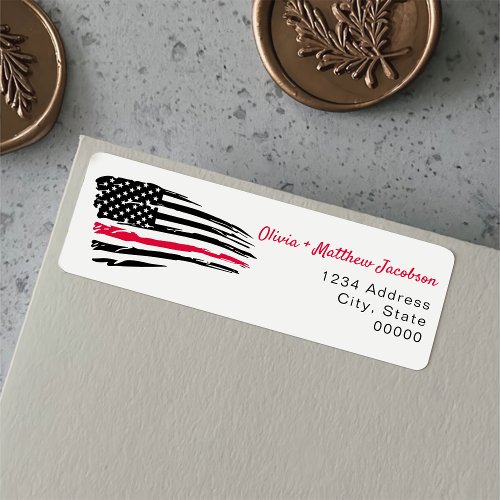USA American Flag Military Retirement Party