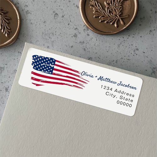 USA American Flag Military Retirement Party