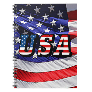 USA - American Flag Notebook