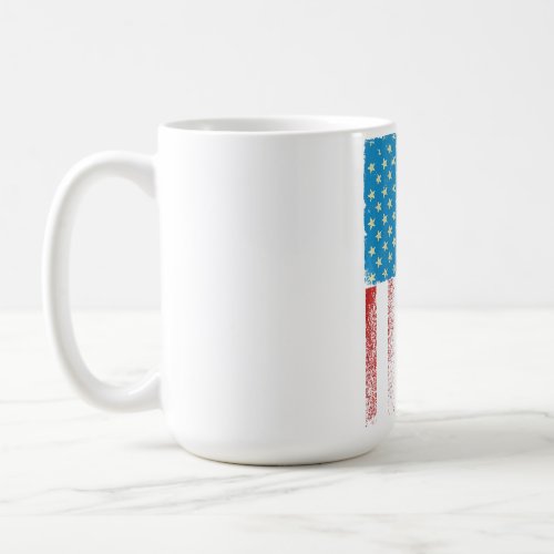 USA American Flag _ Patriotic Dog Boston Terrier  Coffee Mug