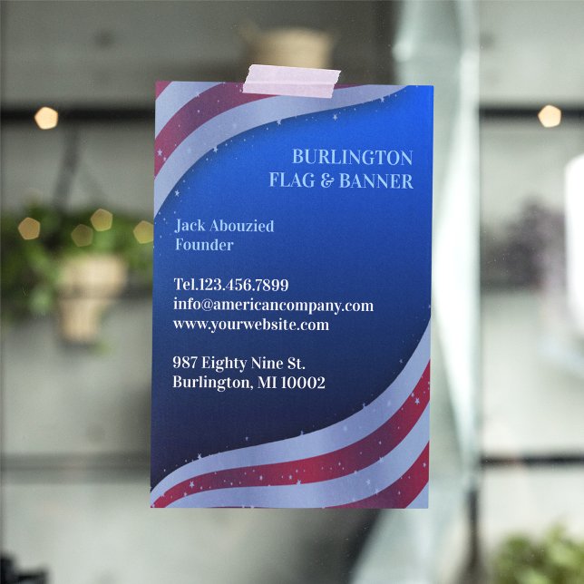 USA American Flag Patriotic Flyer Template (Creator Uploaded)