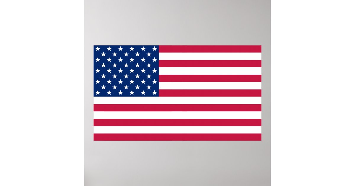 USA American Flag Patriotic Home Office Decor US | Zazzle.com