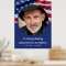 USA American Flag Patriotic Memorial Photo Funeral