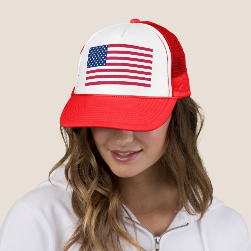 USA American Flag Patriotic Stars Stripes Hat Cap