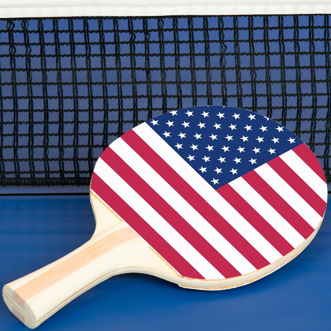 USA American Flag Patriotic Table Tennis Ping Pong Ping-Pong Paddle (USA American Flag Patriotic Table Tennis Ping Pong Ping-Pong Paddle)