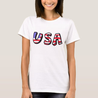 USA American Flag Red White Blue Tank Top