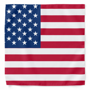 USA American Flag Stars and Stripes Bandana