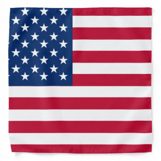 USA American Flag Stars and Stripes Bandana