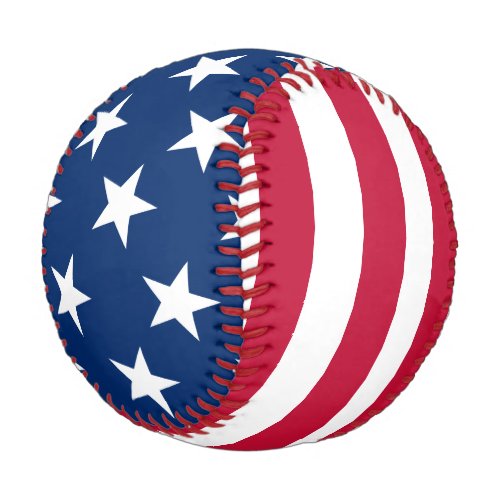 USA American Flag Stars and Stripes Baseball