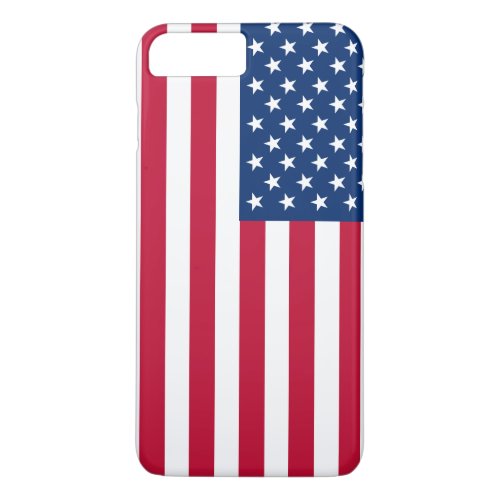 USA American Flag Stars and Stripes iPhone 8 Plus7 Plus Case