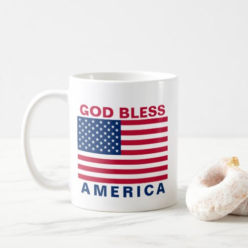 USA American Flag Stars and Stripes Coffee Mug