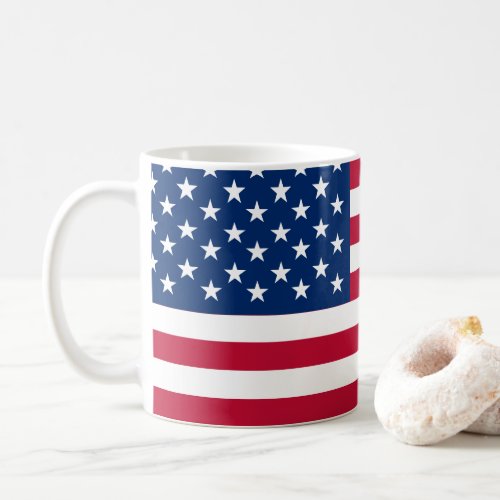 USA American Flag Stars and Stripes Coffee Mug