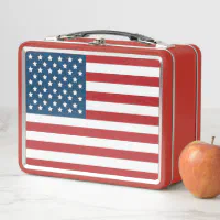 American Flag Lunch Boxes
