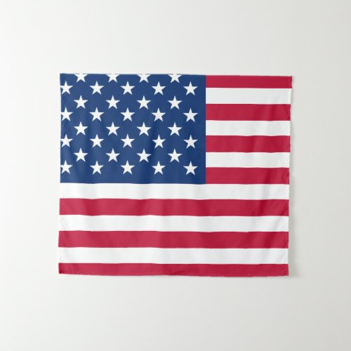 USA American Flag Stars and Stripes Tapestry