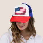 USA American Flag Stars and Stripes Trucker Hat