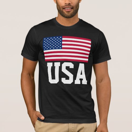 USA AMERICAN FLAG T_SHIRTS TEES