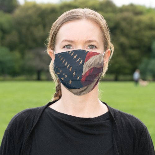 USA  American Flag  United States Adult Cloth Face Mask