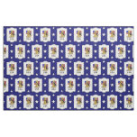 USA American Flag Welsh Terrier Dog - Cute Fabric