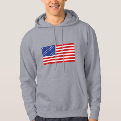 USA _ American flag with correct dimensions Hoodie