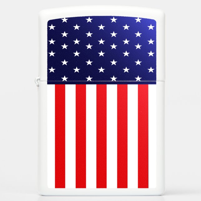 USA American Flag Zippo Lighter (Front)